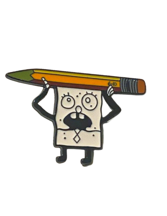 Doodlebob Spongebob Pin