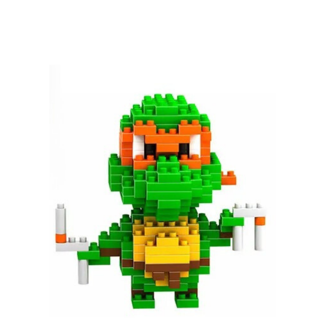 Michelangelo - Teenage Mutant Ninja Turtles Building Block Set — Sehroo ...